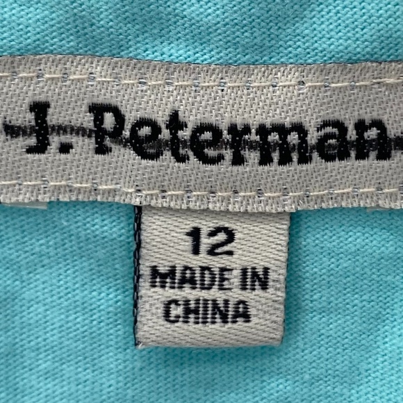 J.PETERMAN PARIS ROMANTIC SILK BLEND FLORAL DRESS - Picture 11 of 11